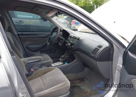 2005 Honda Civic Vp из США, поврежденный, VIN 2HGES16385H589973